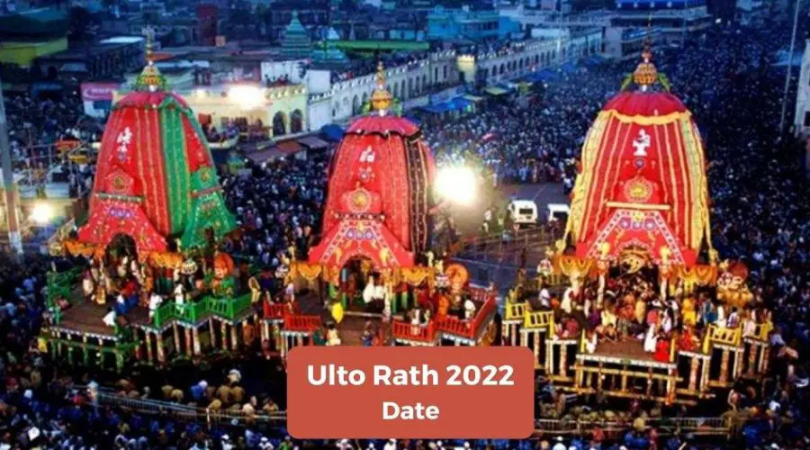 Ulto Rath 2022 Date All You need to know about Ulta Rath Yatra 2022