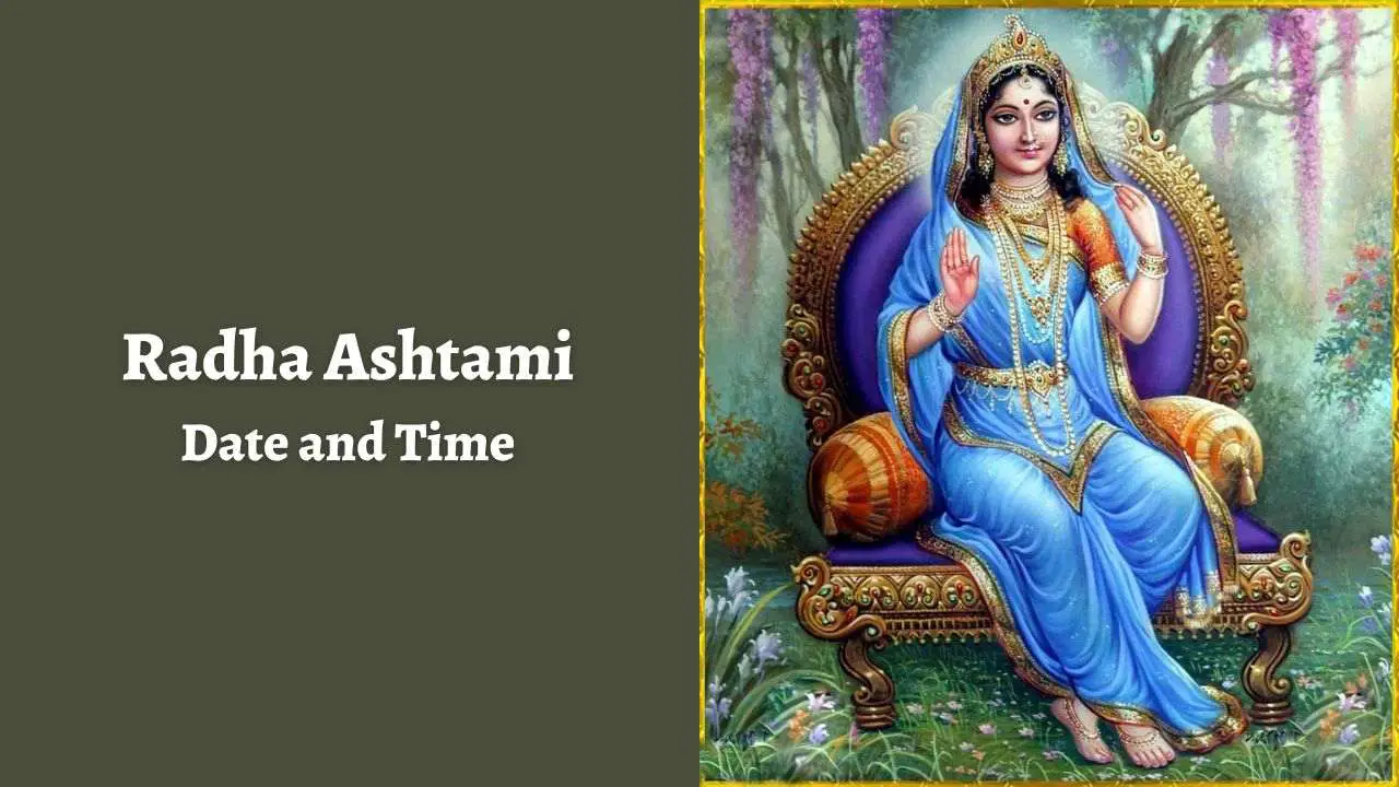 Radha Ashtami 2023 Date, Time, Rituals and Celebrations eAstroHelp