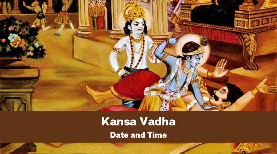 Kansa Vadha 2023: Date, Time, Rituals And Significance