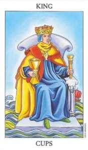 The King of Cups Tarot Card (Upright)