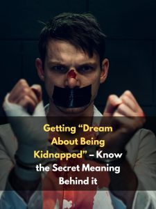 Dream About Being Kidnapped