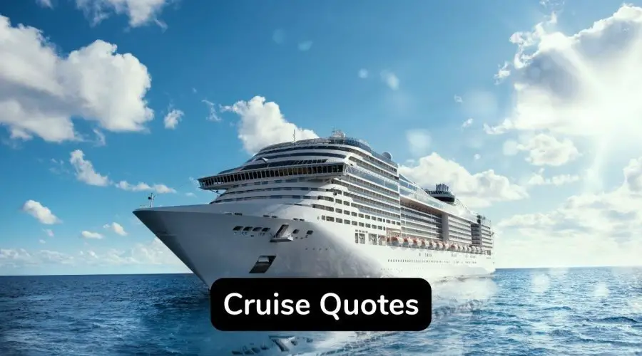 32 Top Cruise Quotes You Should Not Miss!