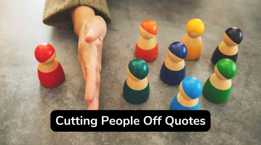 Best 35 Cutting People Off Quotes You Should Not Miss!