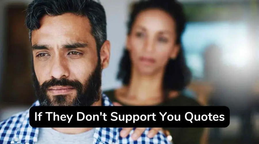 Top 50 If They Don’t Support You Quotes You Should Not Miss!