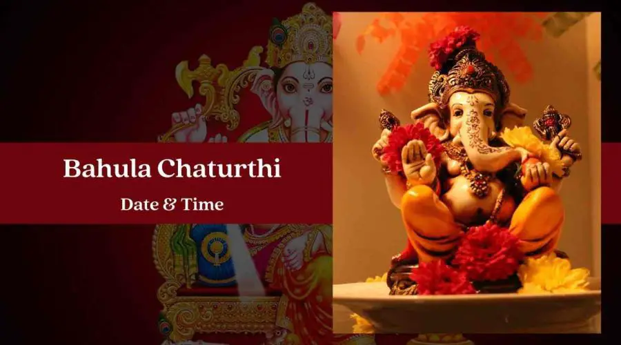 Bahula Chaturthi 2023 Date, Rituals, and Significance