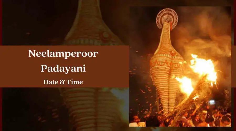 Neelamperoor Padayani 2023 Date, Rituals & Celebrations