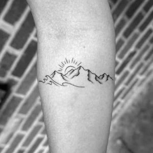 mountain tattoo