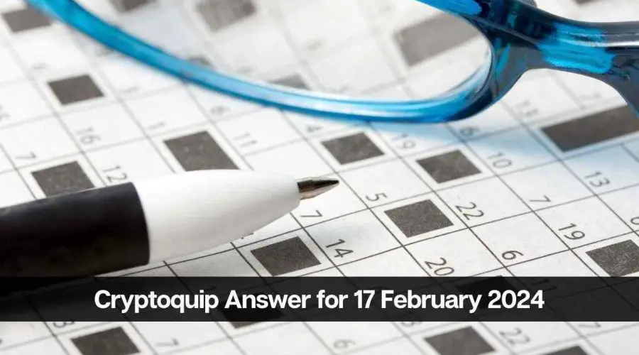 The Cryptoquip Answer for Today 17 February 2024