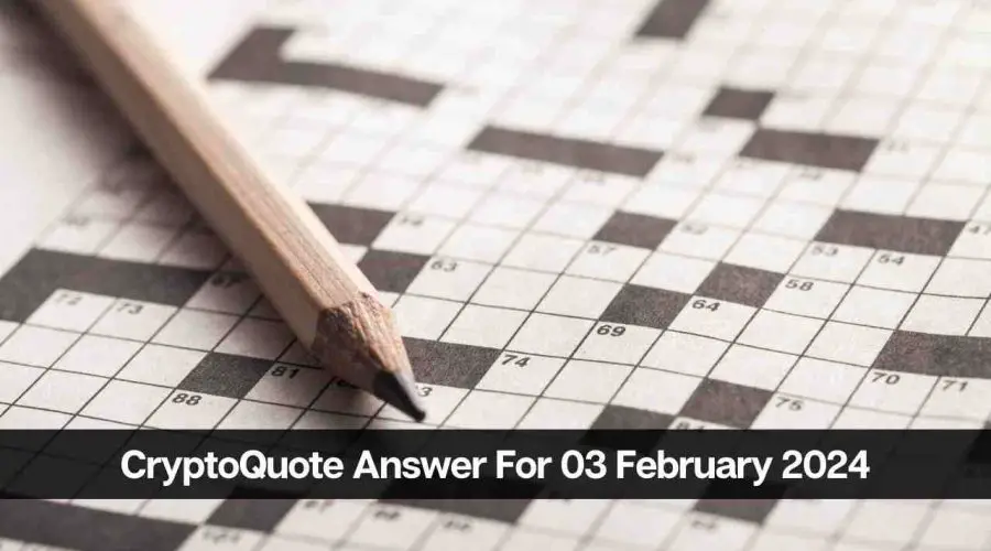 CryptoQuote Answer For Today 03 February 2024